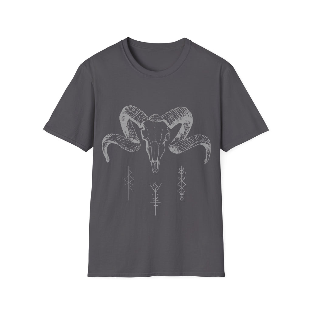 Bohemian Ram Print T-Shirt - Unisex Soft style Tee | Casual Wear | Graphic Top | Unique Gift | Festival Style