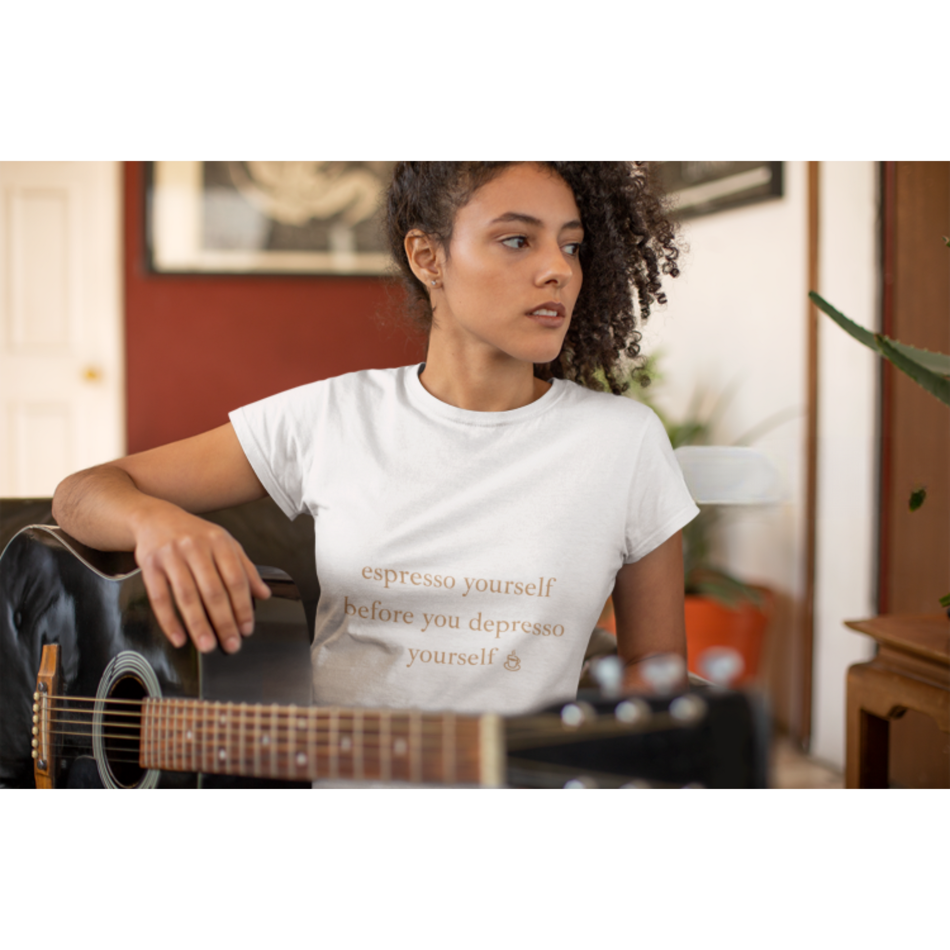 Espresso yourself | Perfect for Gift | Casual Wear | Everyday Comfort | Coffee Tee | Graphic Shirt